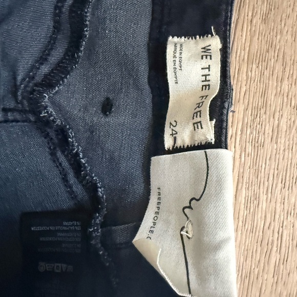 NWT We The Free washed Black Wide Leg Jeans - Picture 10 of 10